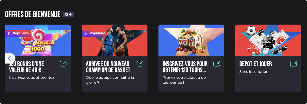 Olybet bonus